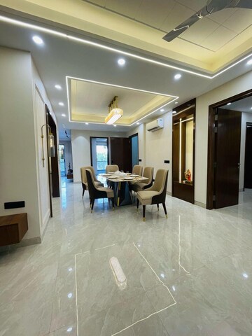 Living Room in 4 BHK Builder Floor at Ansal API Esencia, Sector 67 – for Sale