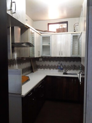 Kitchen in 1 BHK Apartment at Rohini Sector 9 – for Rent