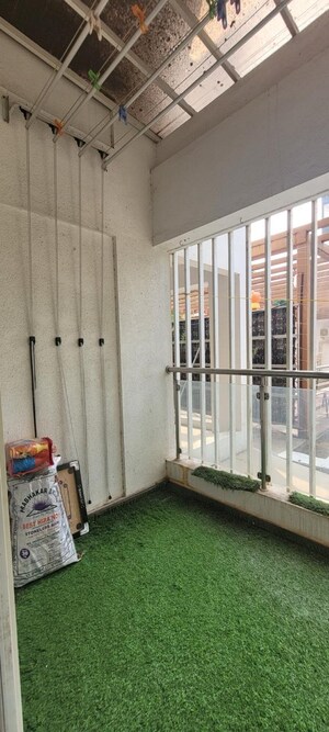 Balcony in 2 BHK Apartment at Konark Towers, Balewadi – for Rent