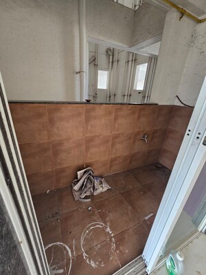 Bathroom in 3 BHK Apartment at Pristine Pronext, Wakad – for Rent