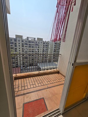 Balcony in 3 BHK Apartment at Pristine Pronext, Wakad – for Rent