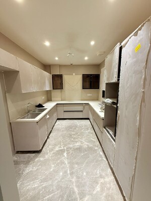 Kitchen in 3 BHK Builder Floor at Ansal Sushant Lok I, Sector 43 – for Rent