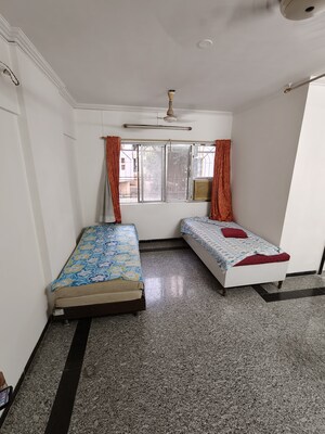 Living Room in 1 BHK Apartment at Dheeraj Enclave, Borivali East – for Rent