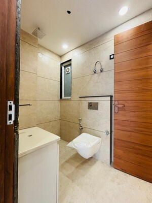 Bathroom in 4 BHK Builder Floor at Ansal API Esencia, Sector 67 – for Sale