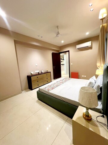 Bedroom in 3 BHK Apartment at Maya Green Lotus Utsav, International Airport Road – for Rent