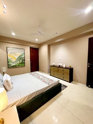 Bedroom in 3 BHK Apartment at Maya Green Lotus Utsav, International Airport Road – for Rent
