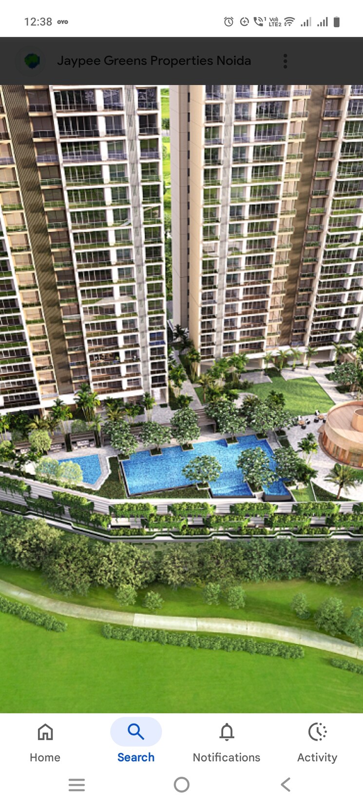 Exterior View, kalpataru-vista 3 Bedroom 3047 Sq.Ft. Apartment In Sector 128 Noida 9560762