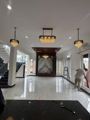 Living Room in 4 BHK Villa at Swiss Towns, Devanahalli – for Rent