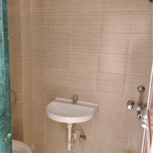Bathroom in 2 BHK Apartment at DB Realty Orchid Ozone, Ketkipada – for Rent