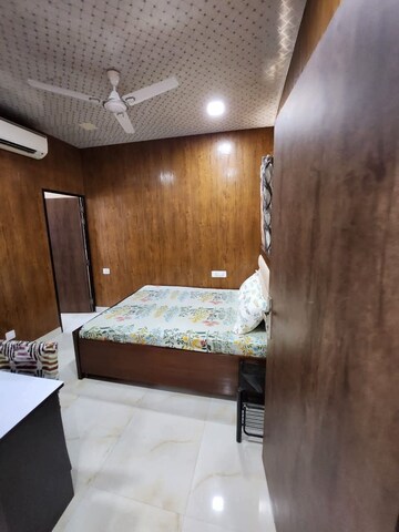 Bedroom in 2 BHK Builder Floor at Chattarpur – for Rent