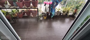 Balcony in 3 BHK Apartment at Brigade Cosmopolis, Whitefield – for Sale