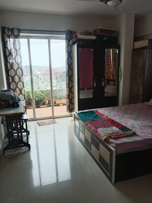 Bedroom in 2 BHK Apartment at Satyam Shrey, Bavdhan – for Rent