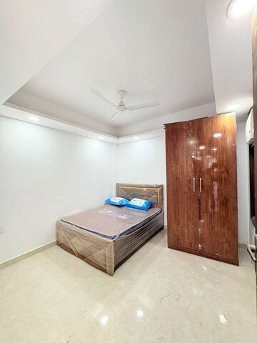 Bedroom in 2 BHK Builder Floor at Chattarpur – for Rent