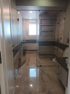 Bathroom in 4 BHK Apartment at K Hemani Bay View, Andheri West – for Rent