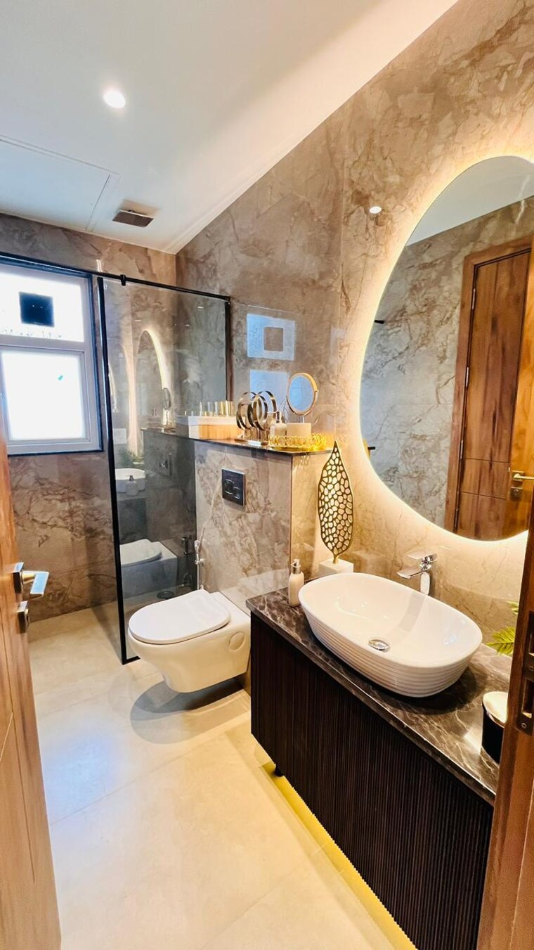 Attached Bathroom, anant-raj-ashok-estate 3 Bedroom 180 Sq.Yd. Builder Floor In Sector 63a Gurgaon 9560980