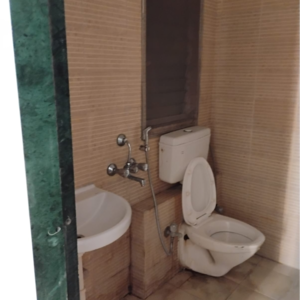 Bathroom in 2 BHK Apartment at DB Realty Orchid Ozone, Ketkipada – for Rent