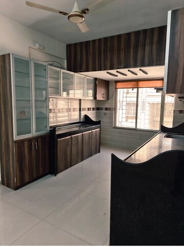 Kitchen in 3 BHK Apartment at GK Rose Icon, Pimple Saudagar – for Rent