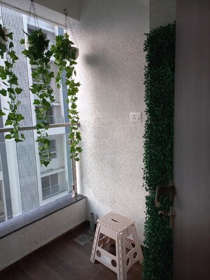 Balcony in 1 BHK Apartment at Gera World of Joy, Kharadi – for Rent