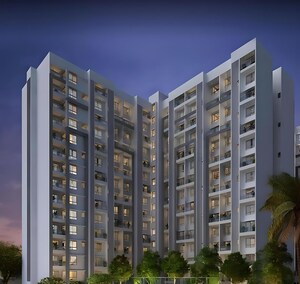 1 BHK Apartment – Exterior View View at Gera World of Joy, Kharadi - for Rent