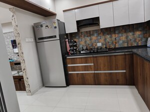 Kitchen in 2.5 BHK Apartment at Abhinav Pebbles Urbania, Bavdhan – for Sale