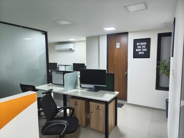 Team Area in  Office Space at Shivalik Shilp, Sanidhya – for Rent