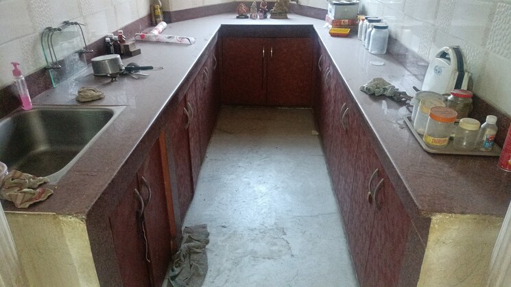 Kitchen, vaishali sector 5 3 Bedroom 1280 Sq.Ft. Builder Floor In Vaishali Sector 5 Ghaziabad 9561405