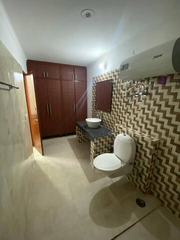 Bathroom in 3 BHK Apartment at Maya Garden City, Lohgarh – for Rent