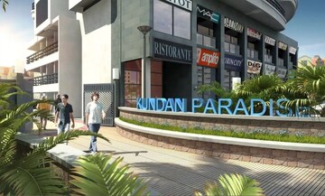  Shop – Exterior View View at Kundan Spaces Paradise, Bopodi - for Sale