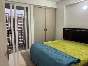 Bedroom in 2 BHK Apartment at Anukampa Sky Lounges, Mansarovar – for Rent