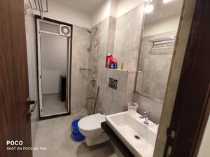 Bathroom in 2 BHK Apartment at Omkar Ananta, Goregaon East – for Rent