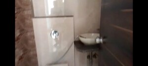 Bathroom in 1 BHK Apartment at Gauri Excellency, Kandivali West – for Rent