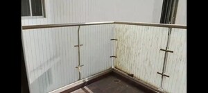 Balcony in 1 BHK Apartment at Gauri Excellency, Kandivali West – for Rent