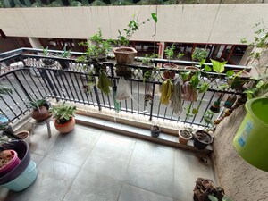 Balcony in 2 BHK Apartment at Puranik Hometown, Ghodbunder Road – for Sale