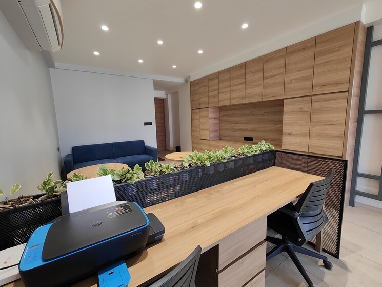 Kitchen, samvaad-east-face Commercial Office Space 800 Sq.Ft. In Ambli Ahmedabad 9561754