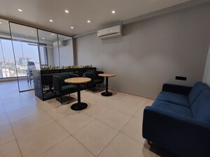 Team Area in  Office Space at Samvaad East Face, Ambli – for Rent