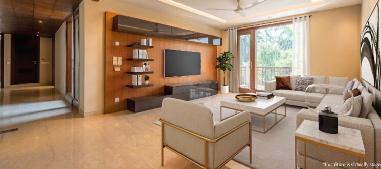 Living Room, nizamuddin east 4 Bedroom 5000 Sq.Ft. Builder Floor In Nizamuddin East Delhi 9561831