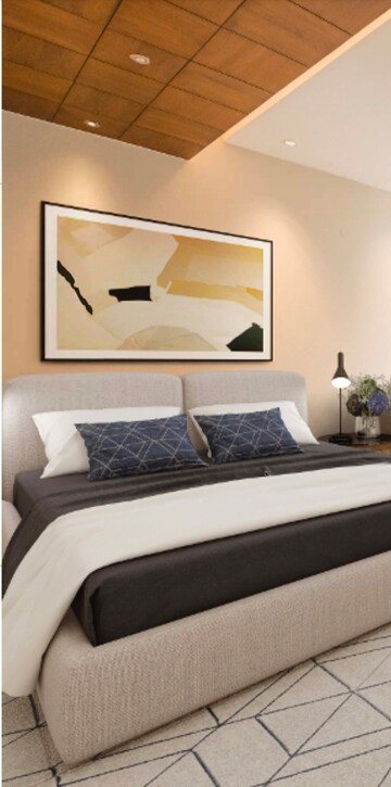 Bedroom in 4 BHK Builder Floor at Nizamuddin East – for Sale