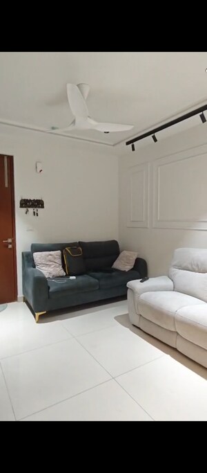 Living Room in 3 BHK Apartment at Prestige Tranquil, Kokapet – for Rent