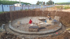  Plot – Exterior View View at Pamarru - for Sale