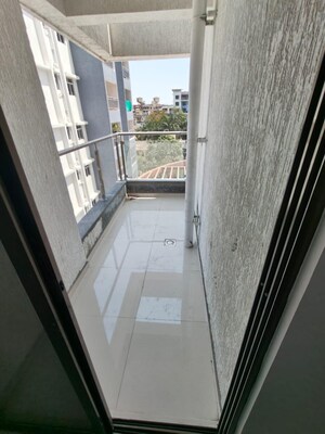 Balcony in 1 BHK Apartment at Wadgaon Sheri – for Rent