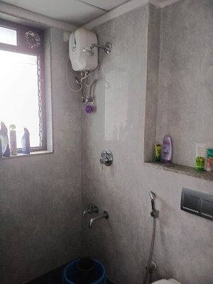 Bathroom in 1 BHK Apartment at Lodha Palava Marvella B to G, Dombivli East – for Rent