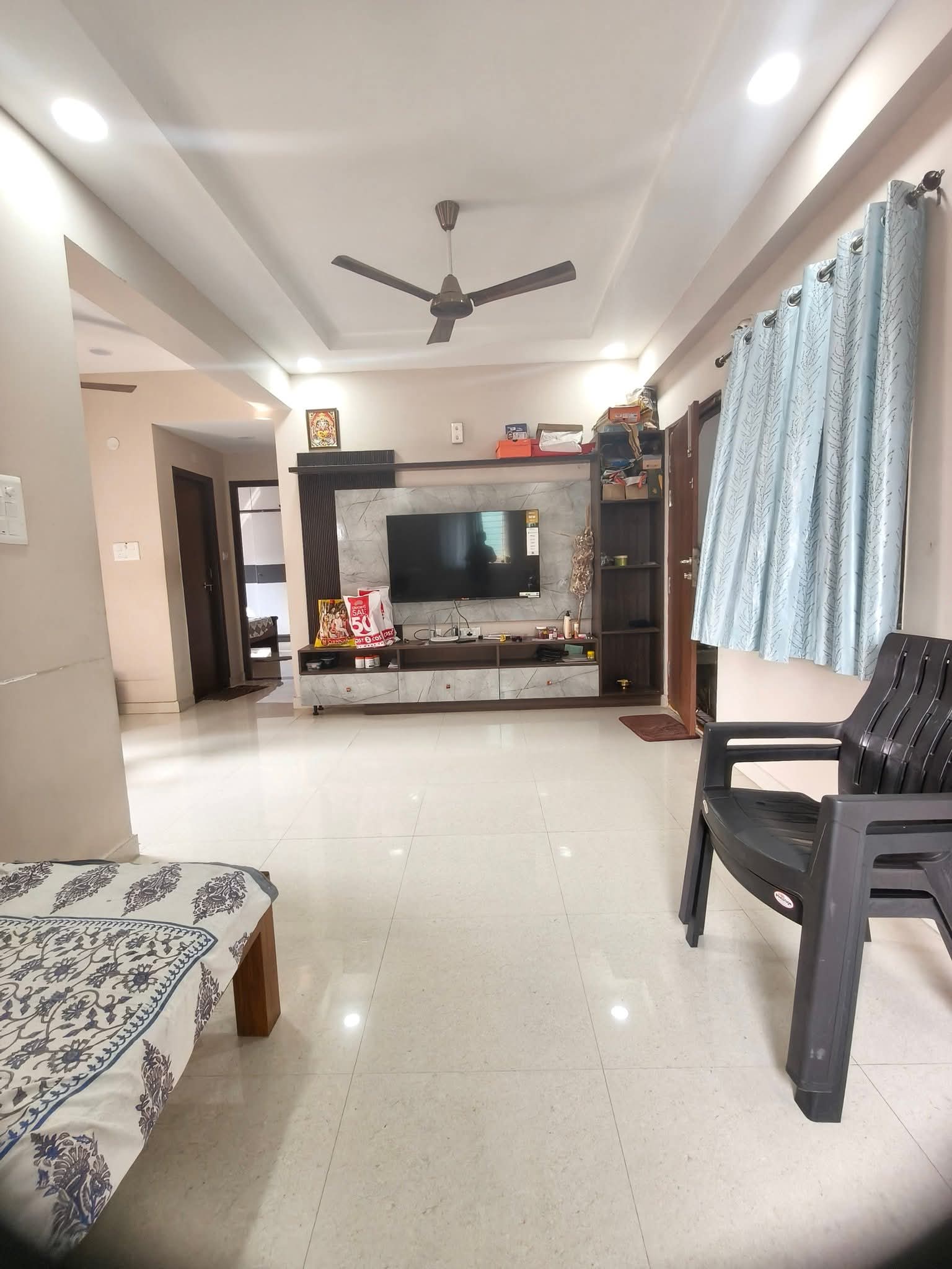 2 BHK + Pooja Room Apartment For Rent in Raghavendra Colony 