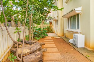 Balcony in 4 BHK Villa at Chaitanya The Grove, Whitefield – for Rent