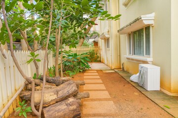 Balcony in 4 BHK Villa at Chaitanya The Grove, Whitefield – for Rent