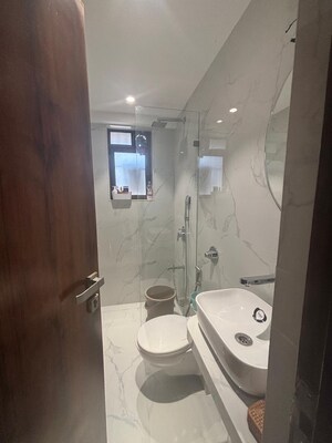 Bathroom in 1 BHK Apartment at Godrej Urban Park, Chandivali – for Rent