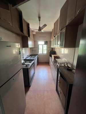 Kitchen in 3 BHK Apartment at Shivneri CHS Dadar East, Dadar East – for Rent