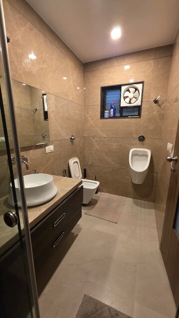 Bathroom in 3 BHK Apartment at Sg Highway – for Rent