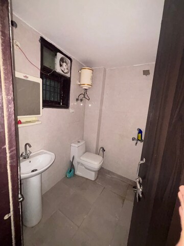 Bathroom in 1 BHK Builder Floor at Chattarpur – for Rent
