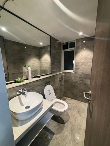 Bathroom in 2 BHK Apartment at Nahars Optionz Shopping Plaza CHS, Chandivali – for Sale