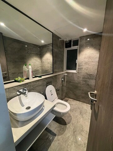 Bathroom in 2 BHK Apartment at Nahars Optionz Shopping Plaza CHS, Chandivali – for Sale